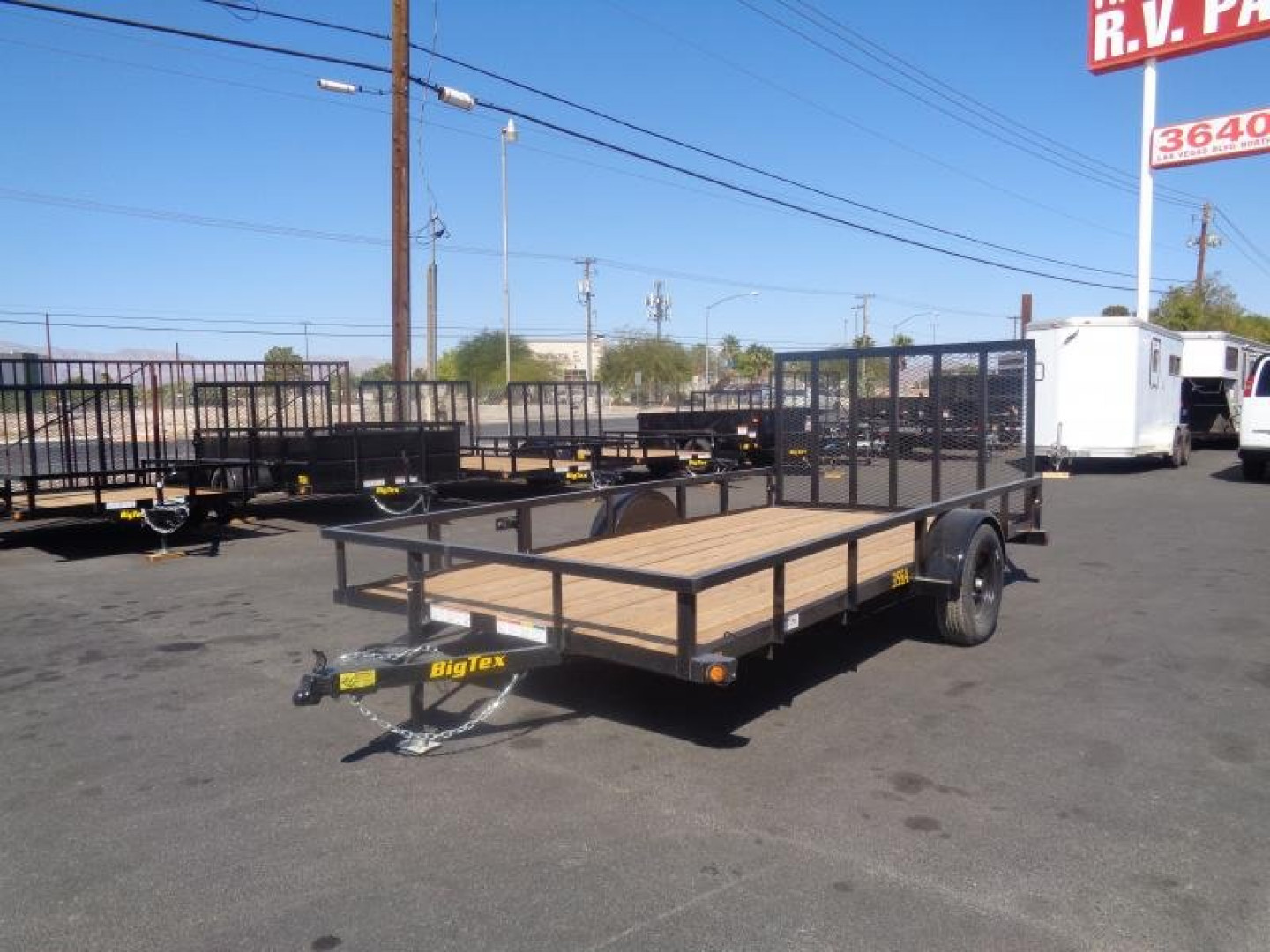 New 2023 Big Tex Trailers 35SA-14 Utility Trailer