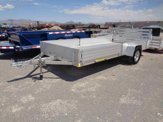 New 2023 Aluma * 8114SR * 14Ft Single Axle Utility Trailer