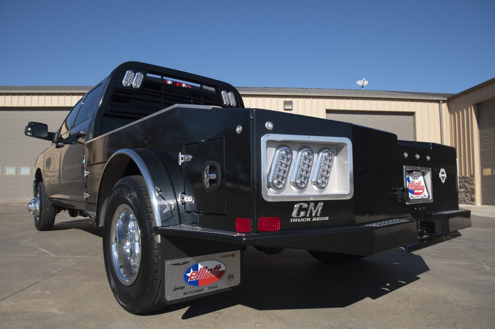 New 2025 CM Truck Beds ER Steel Skirted Hauler Body Truck Bed