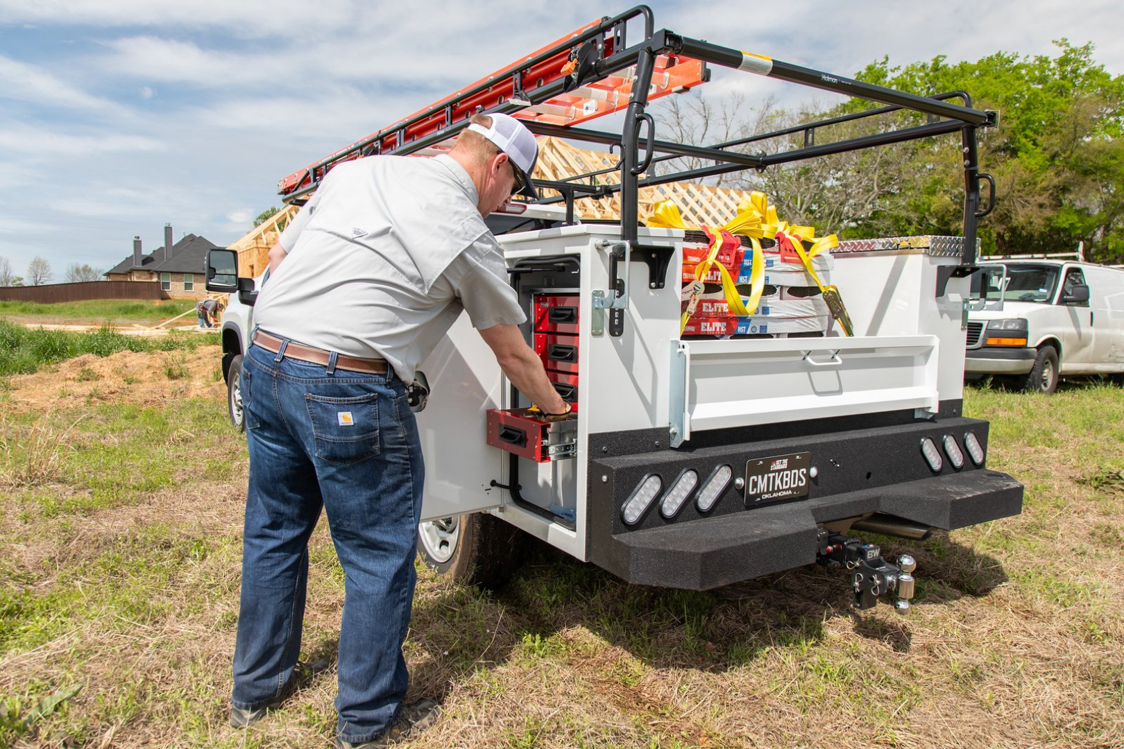 New 2025 CM Truck Beds CMG Convertible Service Body Truck Bed