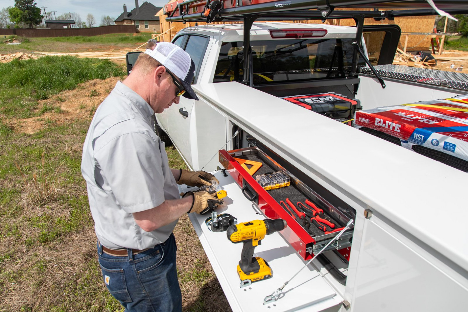 New 2025 CM Truck Beds CMG Convertible Service Body Truck Bed