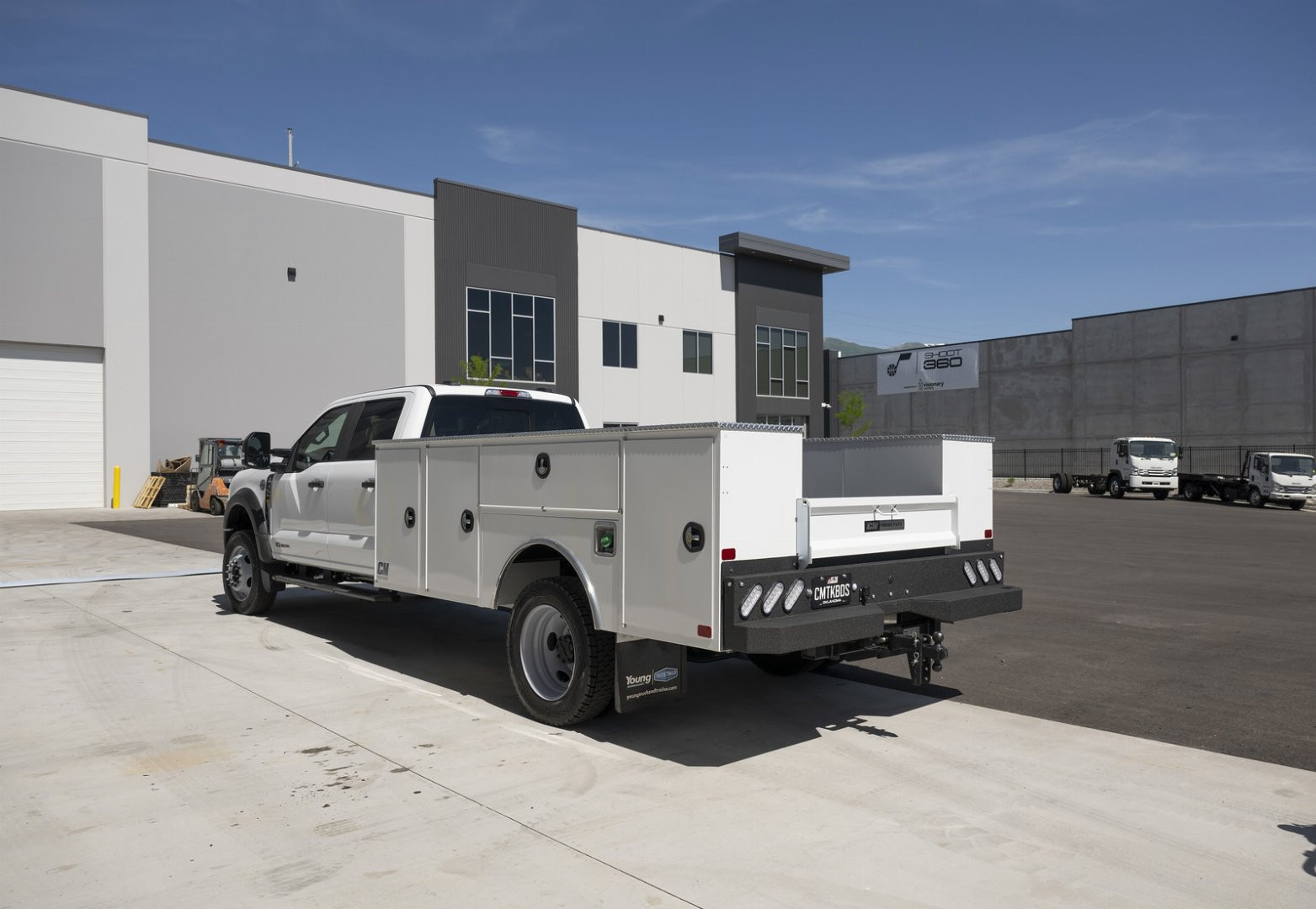 New 2025 CM Truck Beds CMG Convertible Service Body Truck Bed