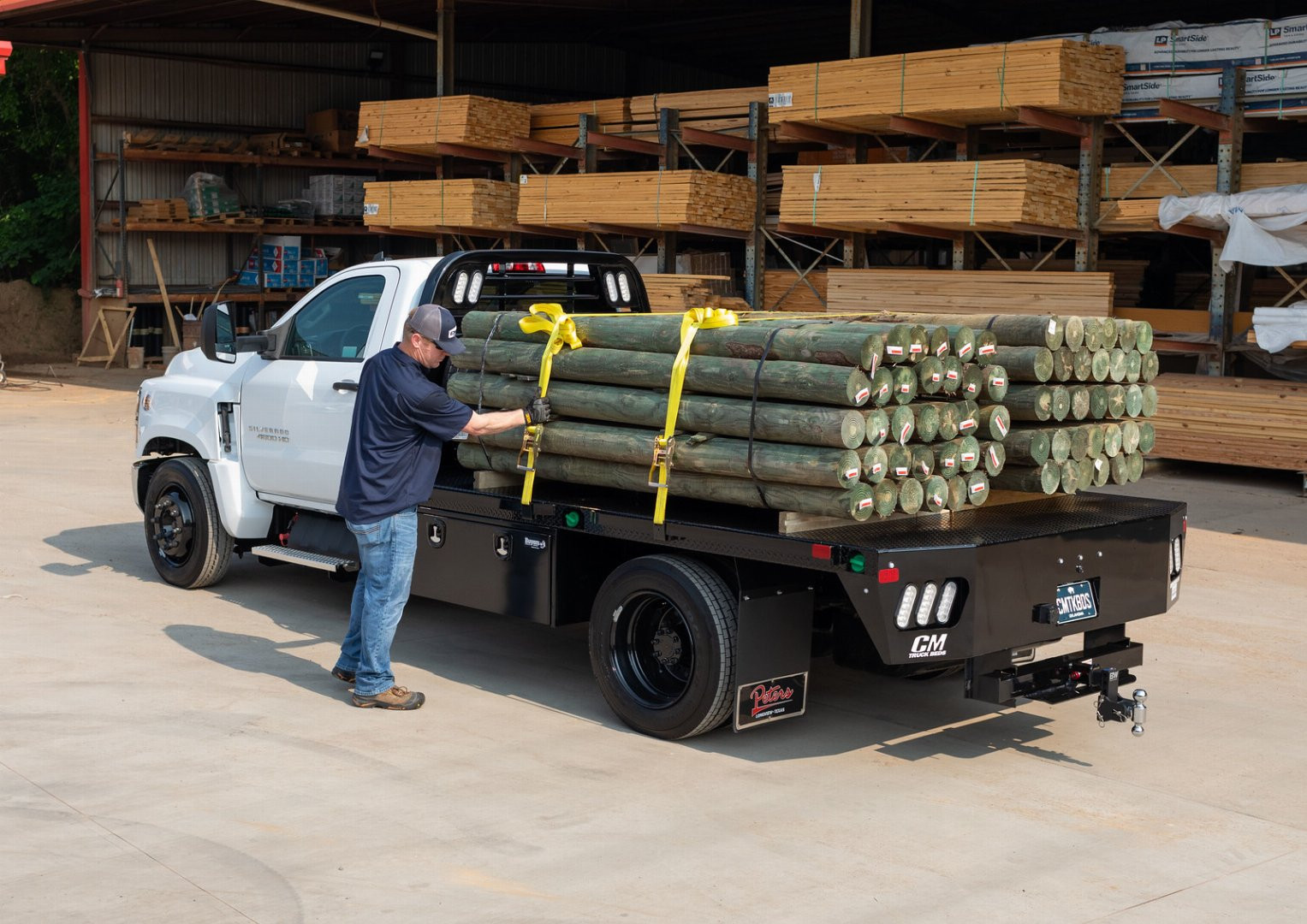 New 2025 CM Truck Beds STEEL RD Truck Bed