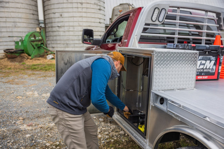New 2025 CM Truck Beds ALUM SK DELUX Truck Bed