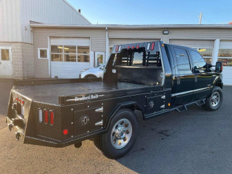 New 2025 Bradford Built STEEL 4BOX UTILITY Truck Bed