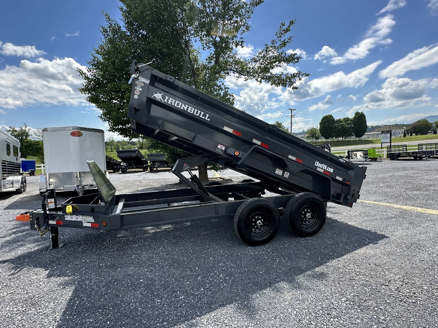 New 2026 Iron Bull DWB 83x14 Dump Trailer