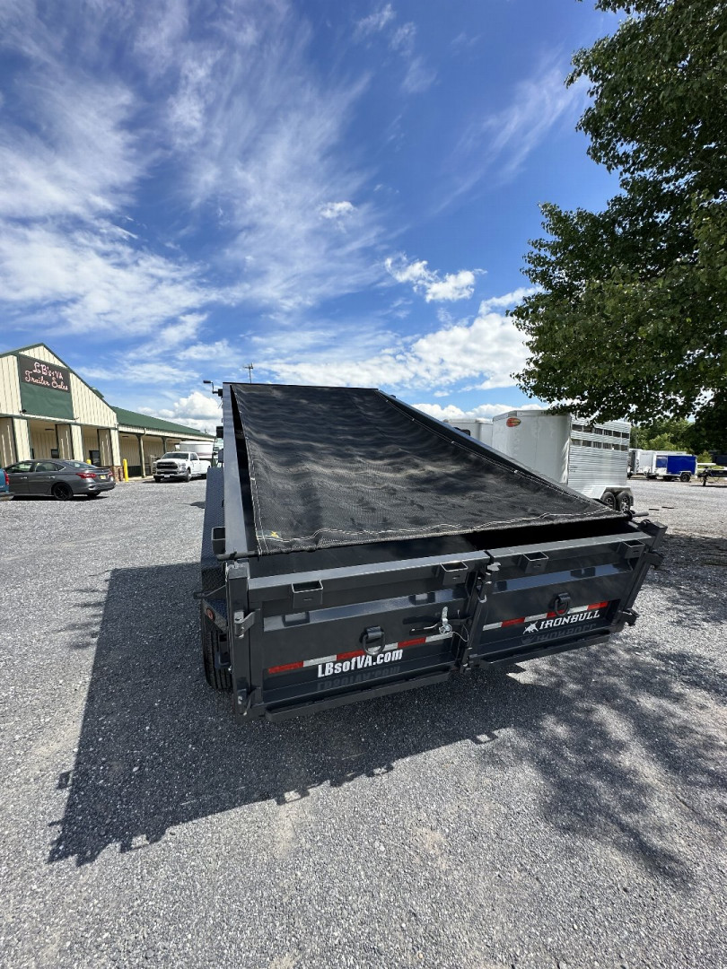 New 2026 Iron Bull DWB 83x14 Dump Trailer