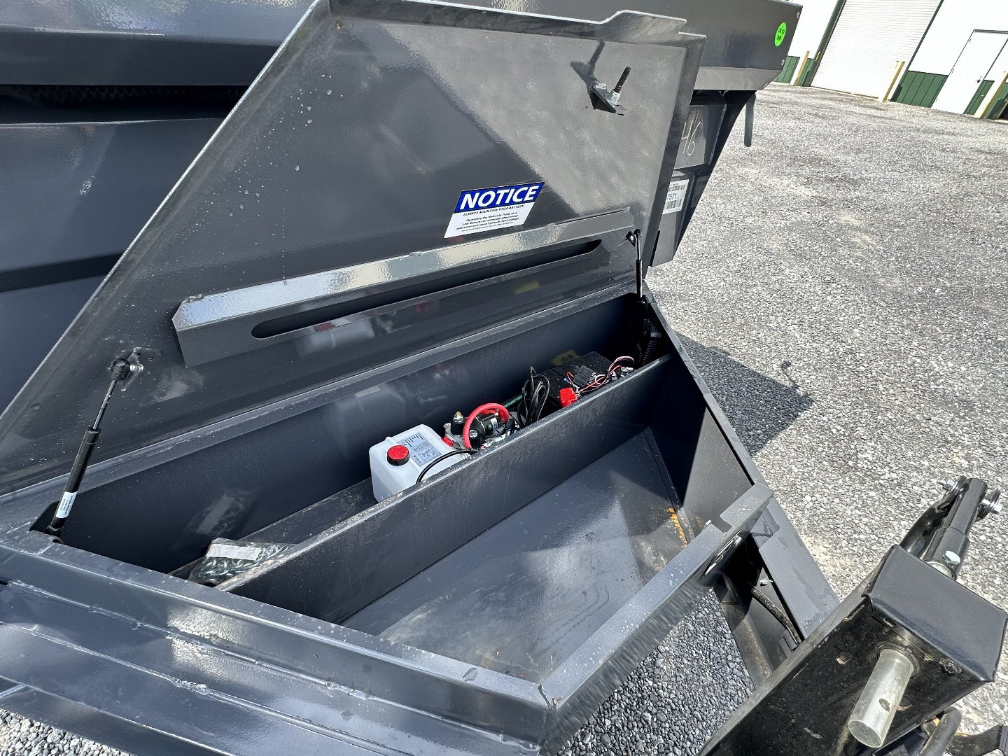 New 2026 Iron Bull DWB 83x14 Dump Trailer
