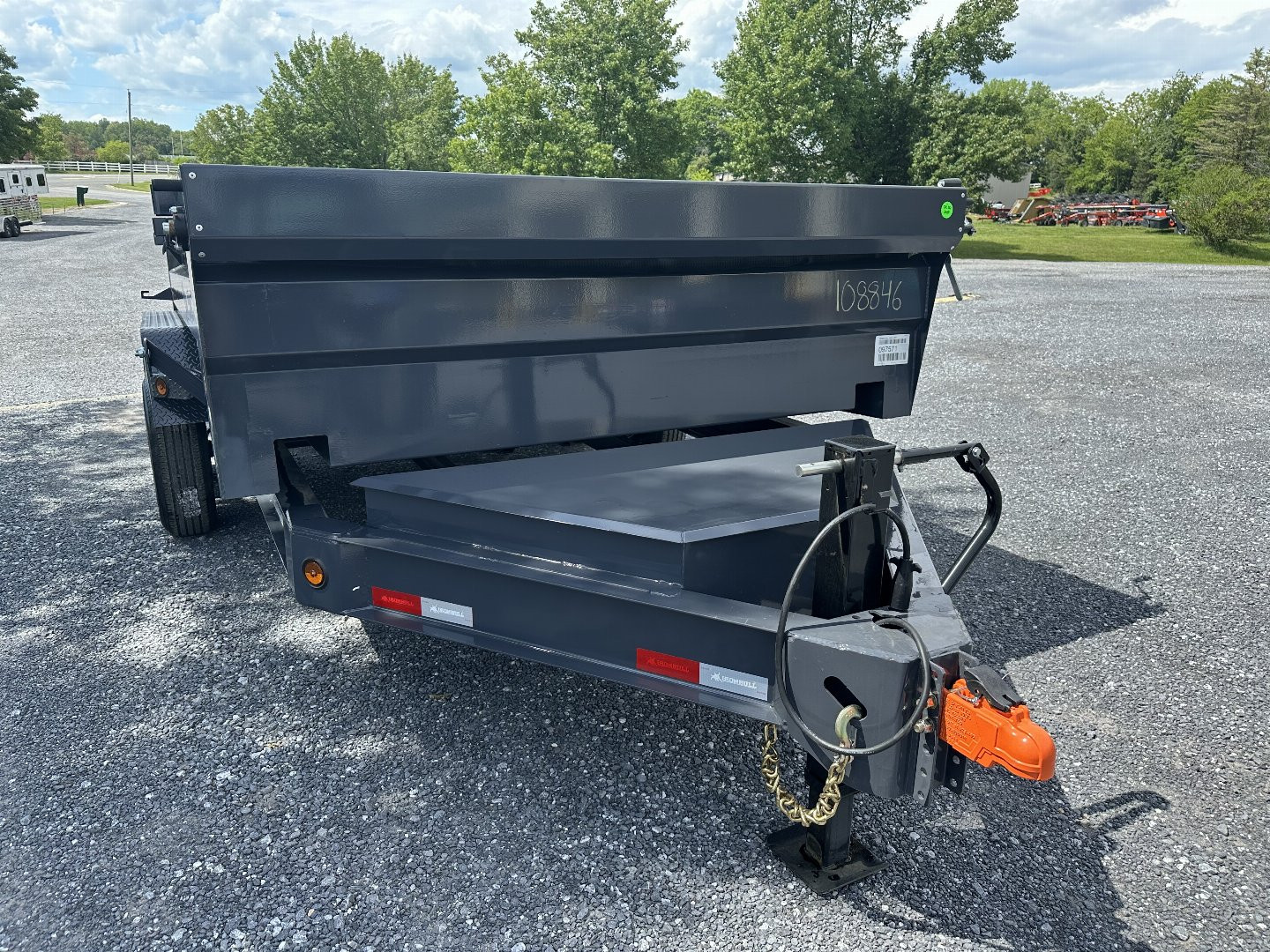 New 2026 Iron Bull DWB 83x14 Dump Trailer
