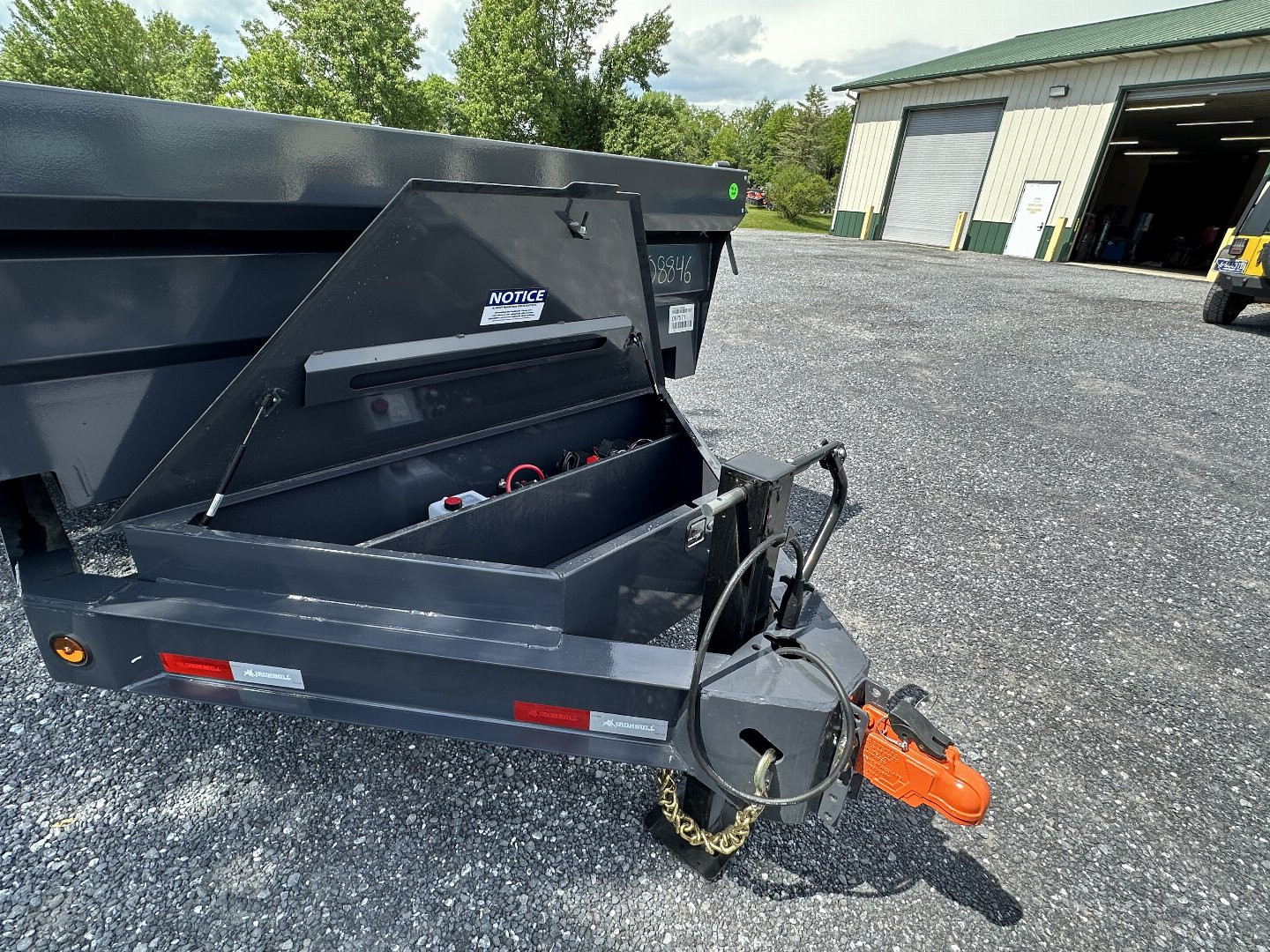 New 2026 Iron Bull DWB 83x14 Dump Trailer