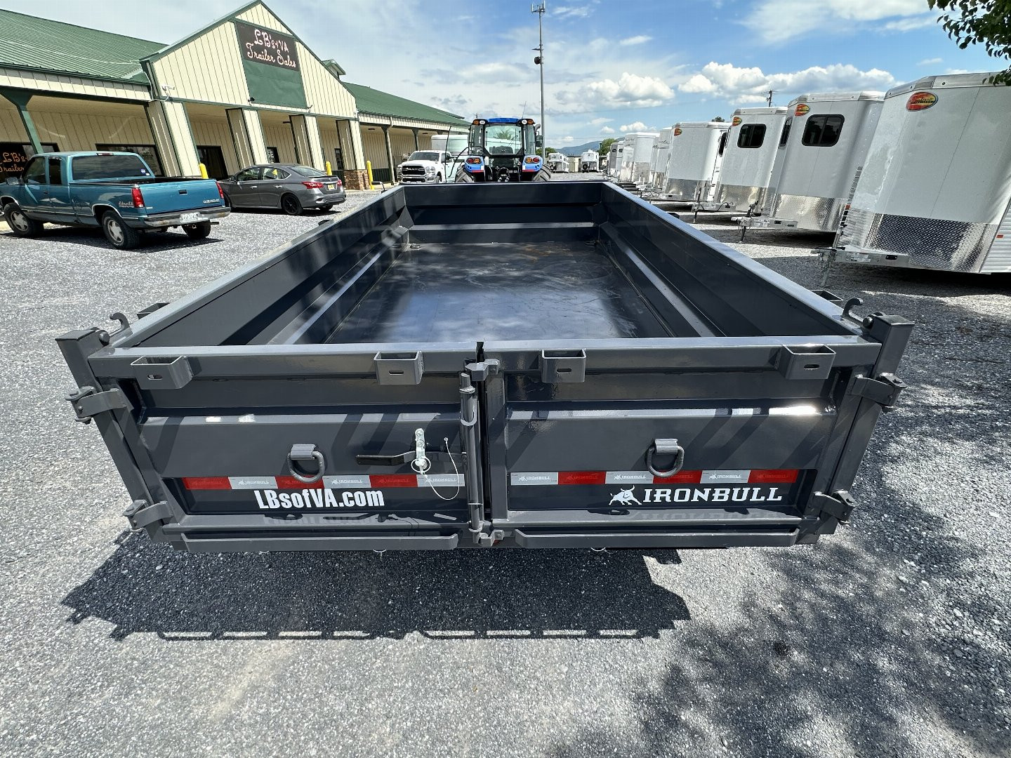 New 2026 Iron Bull DWB 83x14 Dump Trailer