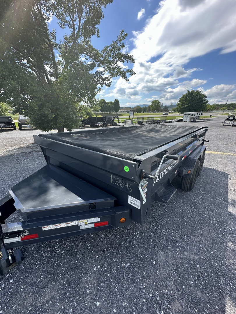 New 2026 Iron Bull DWB 83x14 Dump Trailer
