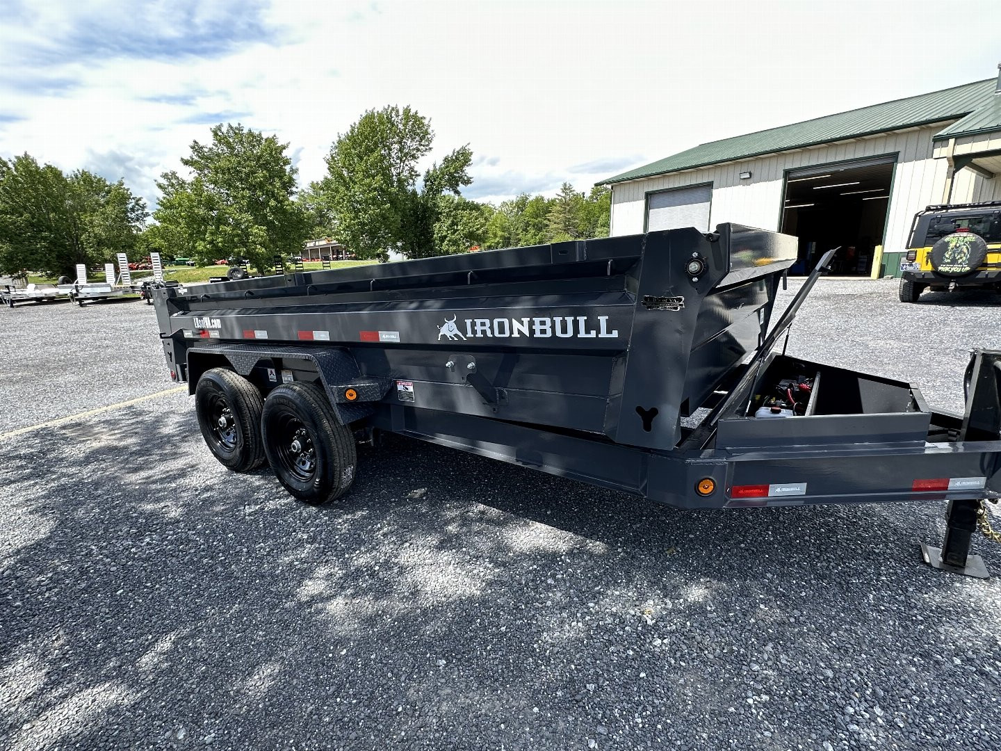 New 2026 Iron Bull DWB 83x14 Dump Trailer
