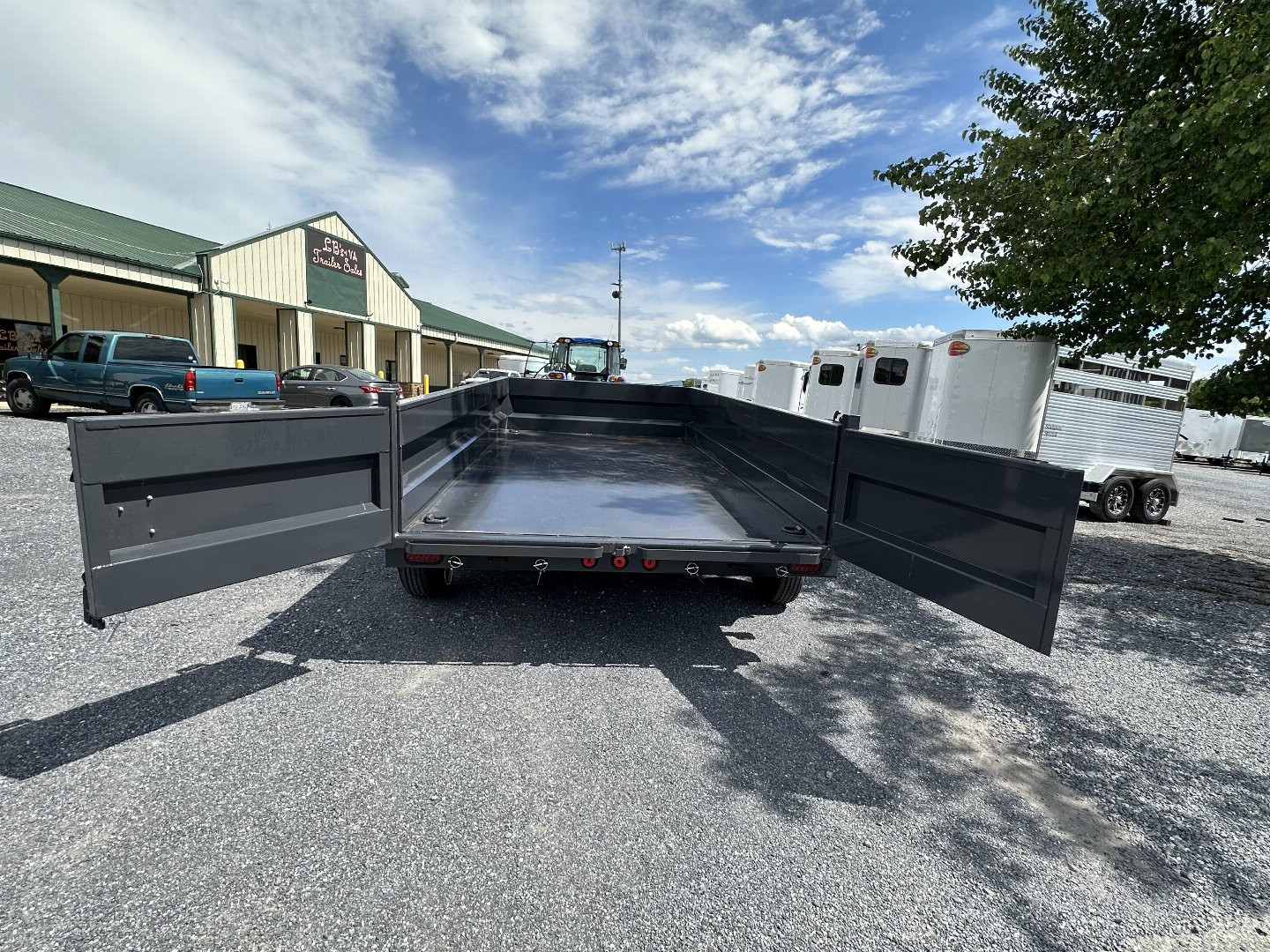 New 2026 Iron Bull DWB 83x14 Dump Trailer