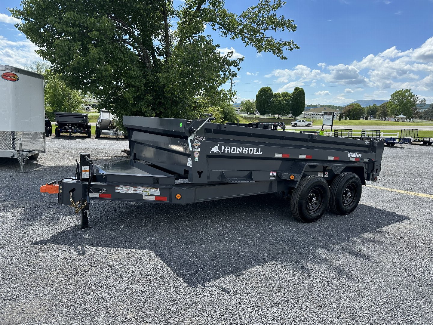 New 2026 Iron Bull DWB 83x14 Dump Trailer