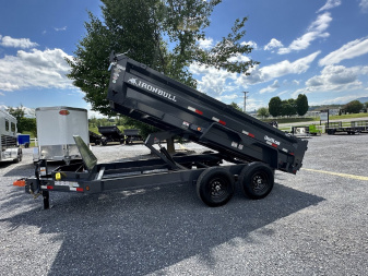 New 2026 Iron Bull DWB 83x14 Dump Trailer