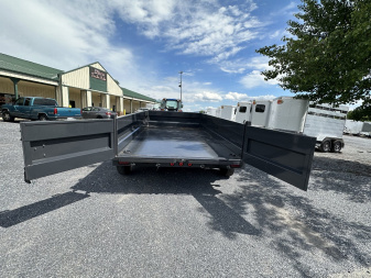 New 2026 Iron Bull DWB 83x14 Dump Trailer