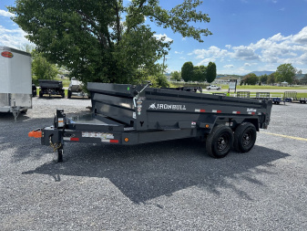 New 2026 Iron Bull DWB 83x14 Dump Trailer