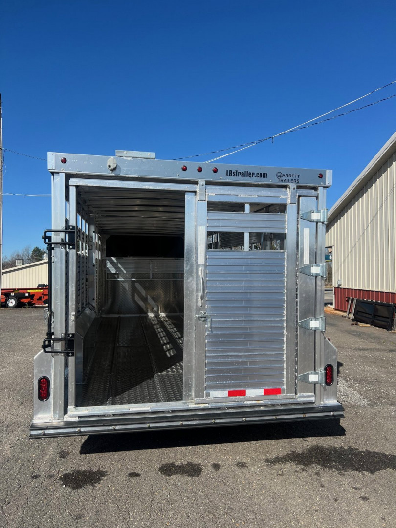 New 2024 BARRETT 7.5 x 20 Stock Stock / Stock Combo Trailer