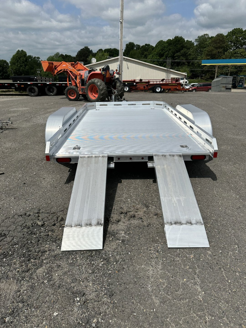 New 2026 Aluma 7816TA-EL-R-RTD Utility Trailer