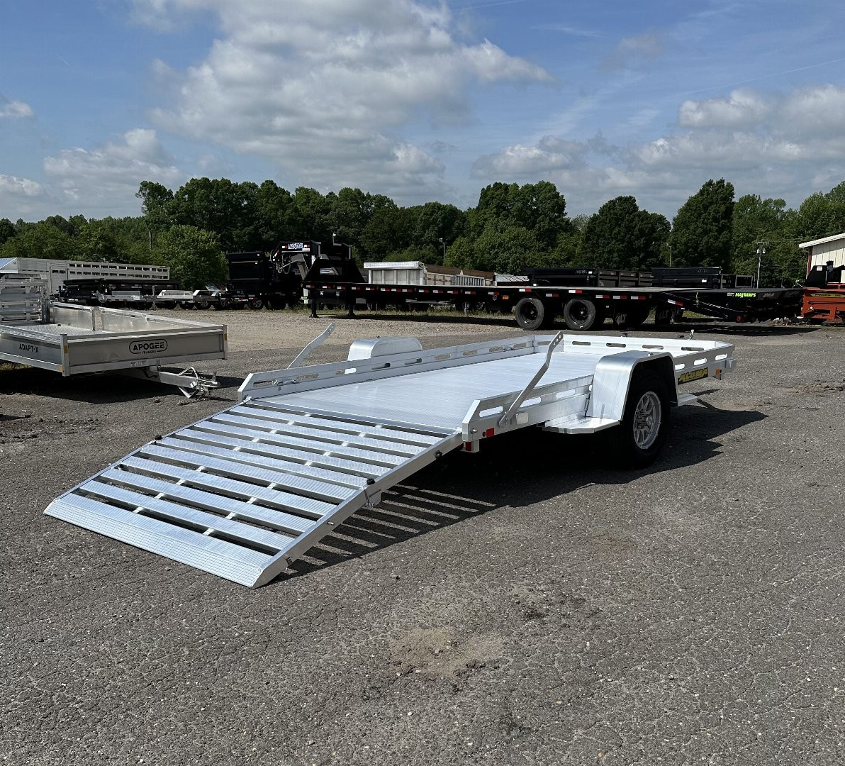 New 2026 Aluma 7712H-S-BT Utility Trailer