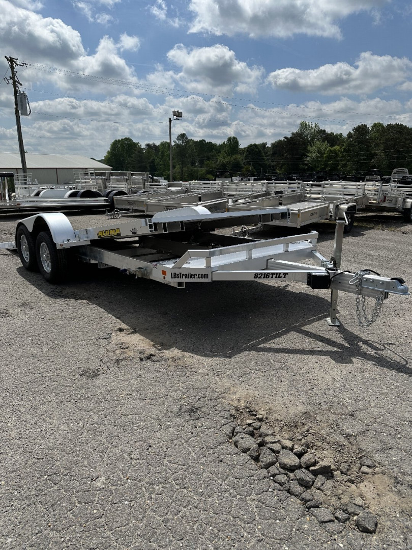 New 2026 Aluma 8216TILT-TA-EL-RTD Car Hauler