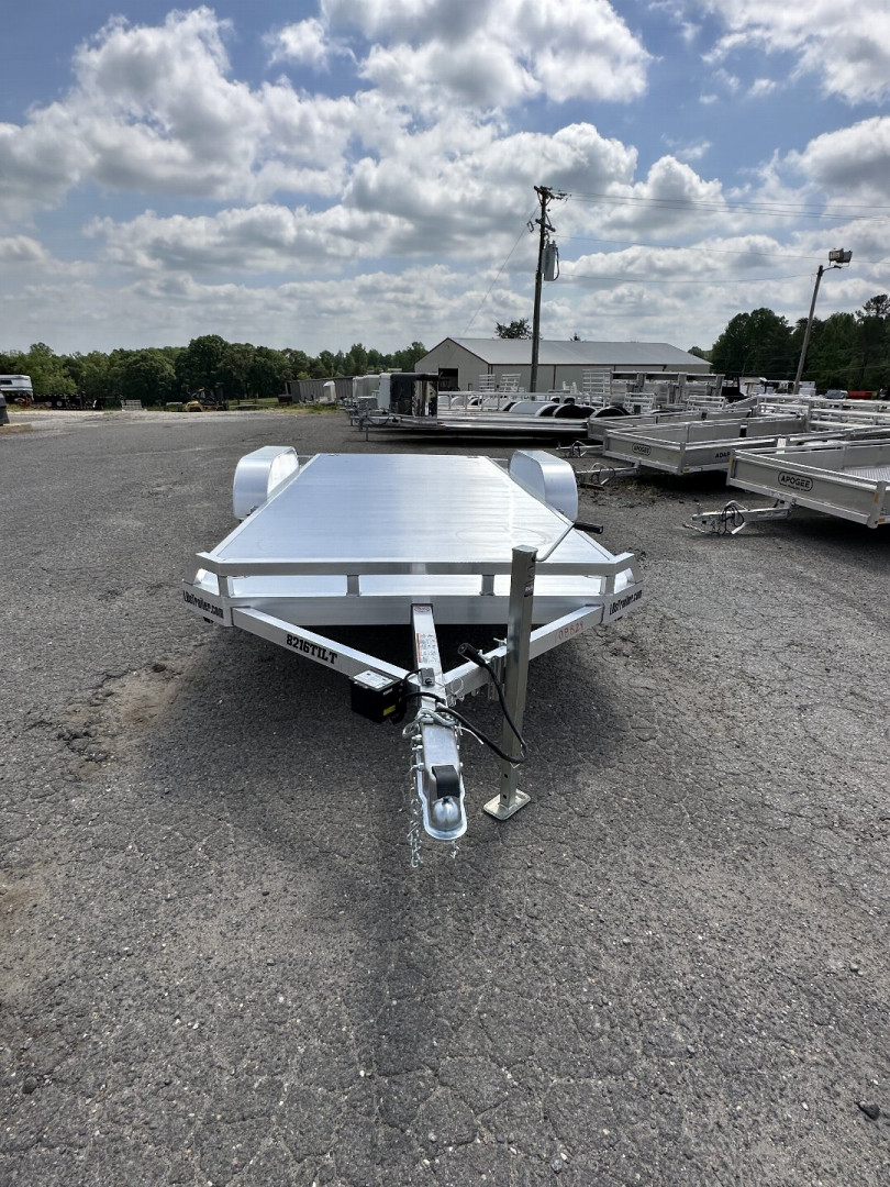 New 2026 Aluma 8216TILT-TA-EL-RTD Car Hauler