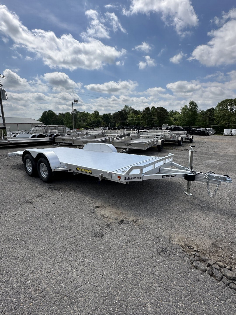 New 2026 Aluma 8216TILT-TA-EL-RTD Car Hauler