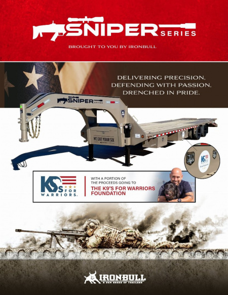 New 2025 Norstar SNIPER 102X32 Equipment Trailer