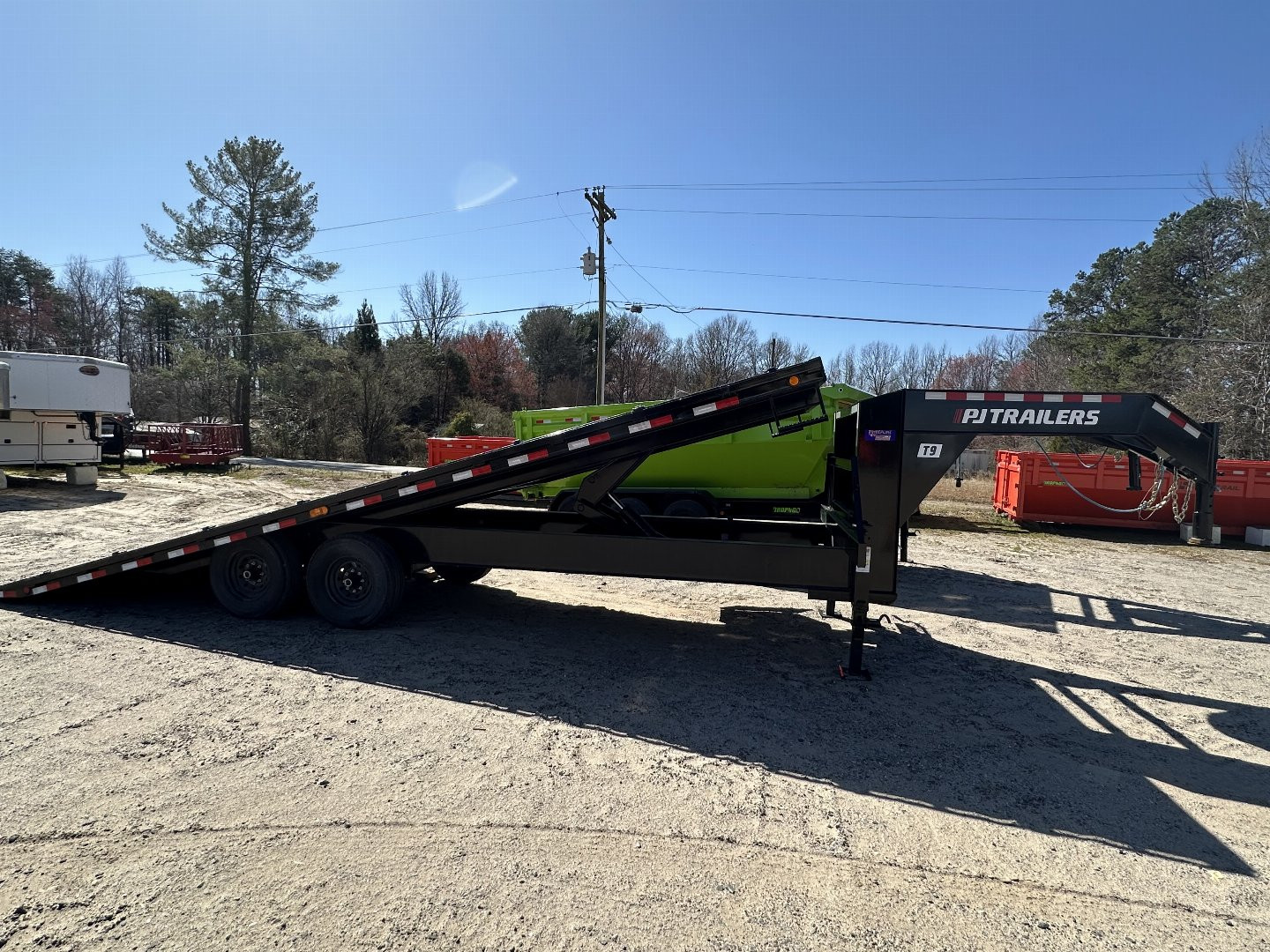 Used 2024 PJ Trailers Deckover Trailer