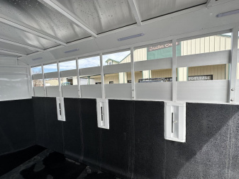 New 2025 Trails West 4H SANTA FE Horse Trailer