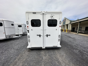 New 2025 Trails West 2H BP CLASSIC Warm Blood Horse Trailer