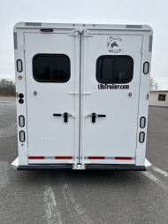 New 2025 Trails West 3H Classic GN Side Tack WB Horse Trailer