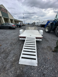 New 2025 Aluma TK1S-R-RTD Motorcycle Trailer