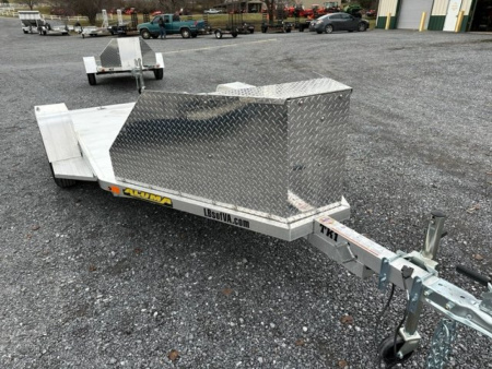 New 2025 Aluma TK1S-R-RTD Motorcycle Trailer