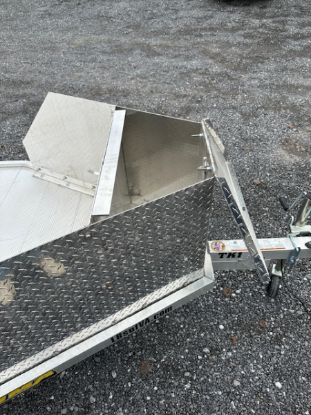 New 2025 Aluma TK1S-R-RTD Motorcycle Trailer