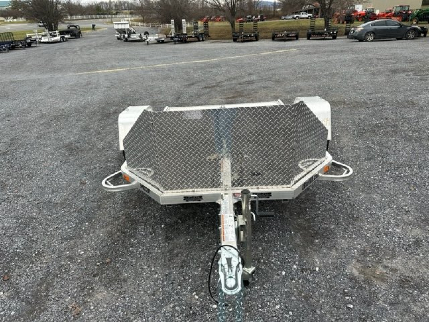 New 2025 Aluma MC2F-S-R-RTD Motorcycle Trailer