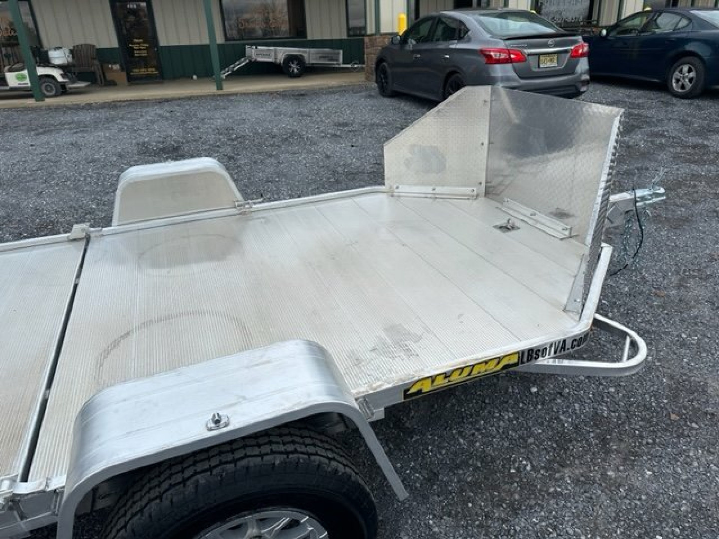 New 2025 Aluma MC2F-S-R-RTD Motorcycle Trailer