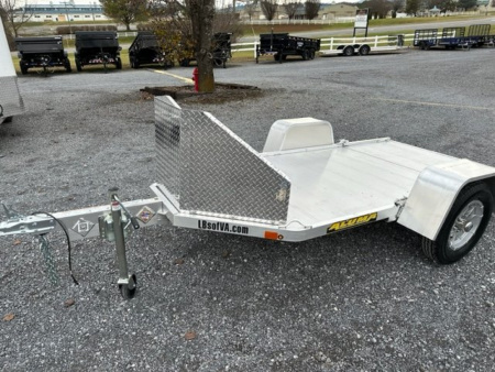 New 2026 Aluma MC1F-S-R Folding Motorcycle Trailer