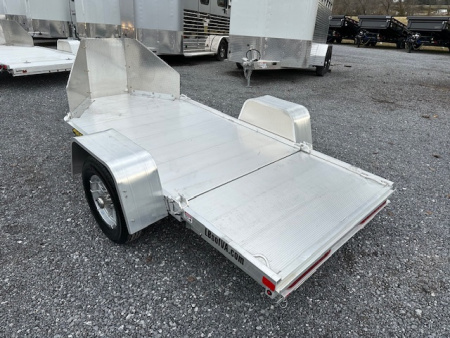 New 2026 Aluma MC1F-S-R Folding Motorcycle Trailer
