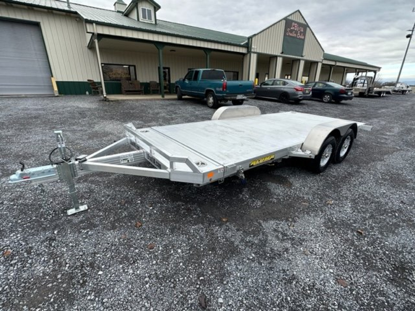 New 2026 Aluma 8216TILT-TA-EL-RTD Tilt Trailer