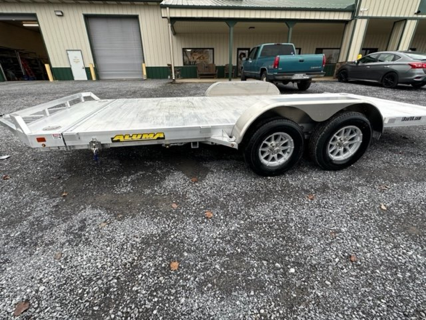 New 2026 Aluma 8216TILT-TA-EL-RTD Tilt Trailer