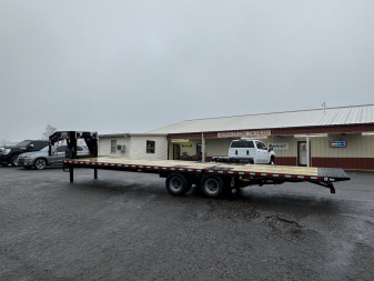 New 2025 Behnke FB8X32GNHBT-24E Equipment Trailer