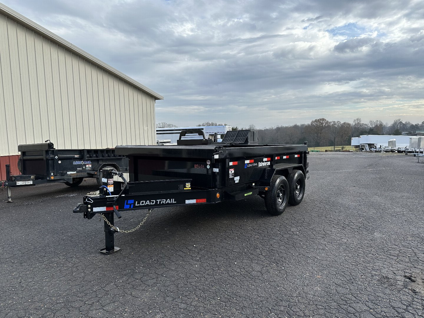 New 2025 Load Trail 83" x 12' Tandem Axle Low-Pro Dump