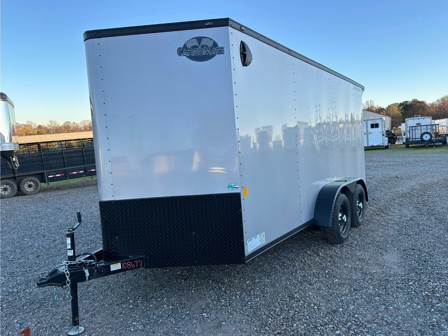 New 2025 Continental Cargo 7 x 14 TA Cargo / Enclosed Trailer