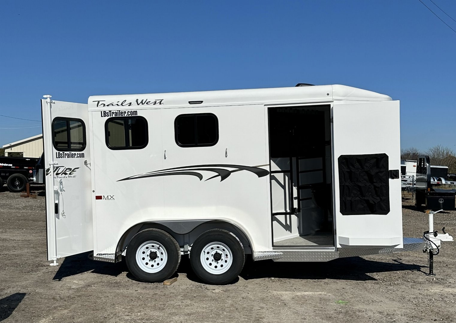 New 2025 TRAILS WEST ADVENTURE MX II 2H SLANT LOAD