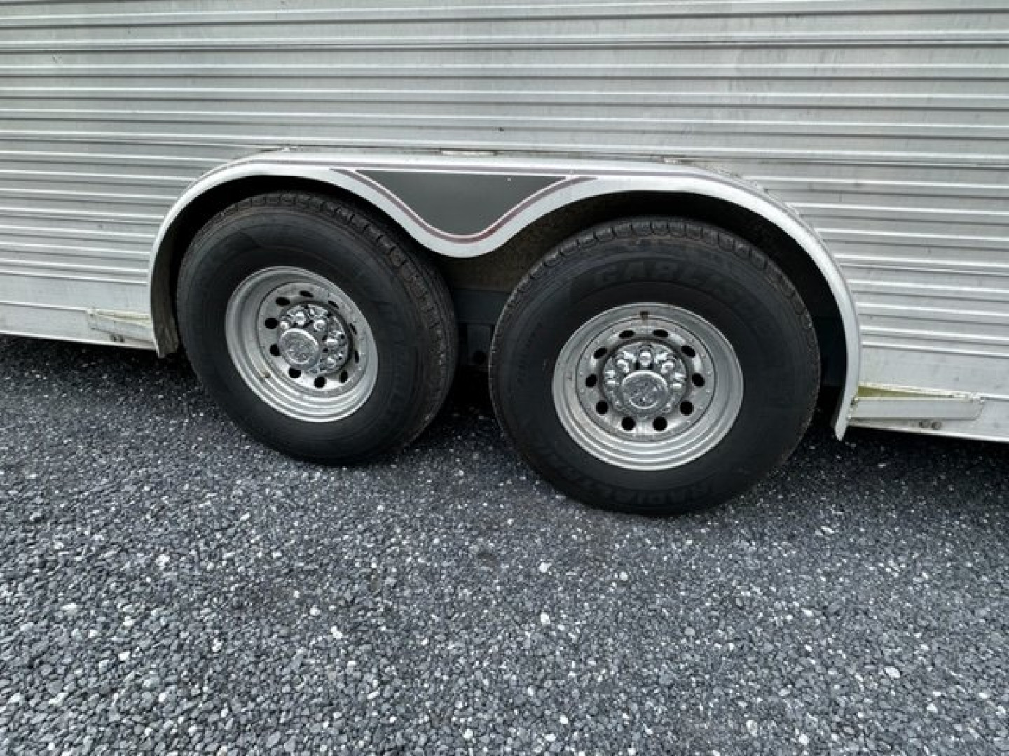 Used 1991 4-Star Trailers 4 Horse w/ LQ & Mid tack Horse Trailer