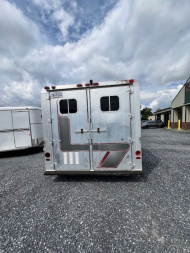 Used 1991 4-Star Trailers 4 Horse w/ LQ & Mid tack Horse Trailer