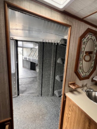 Used 1991 4-Star Trailers 4 Horse w/ LQ & Mid tack Horse Trailer