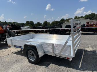 New 2025 Aluma 6812H-ESA-S Utility Trailer